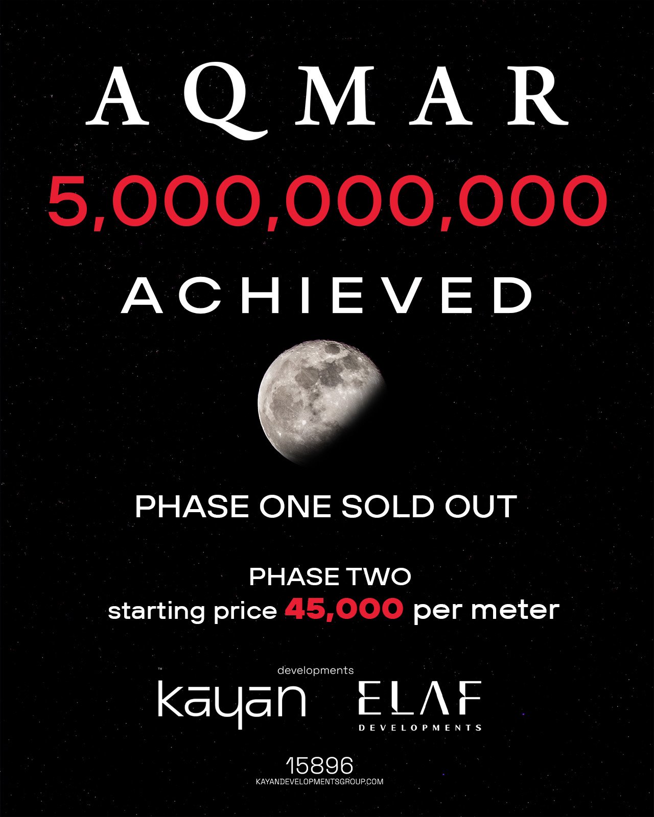 AQMAR Residence Phase One Officially ( Sold Out )